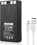 ANTIEE LIT 22 Pro de Rechange pour Batterie au Lithium SPYPOINT LIT 22 Pro Compatible avec Caméra Trail SPYPOINT Flex Series (M, Dark, S Dark, S, G36, Flex Plus) câble de Type C Inclus