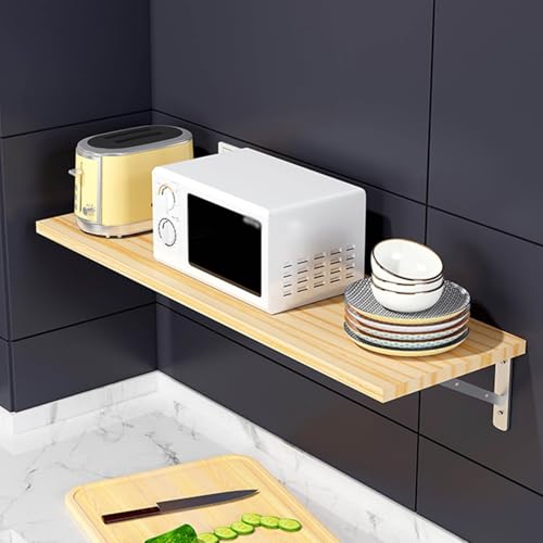 Étagère murale pour micro-ondes et rangement des épices