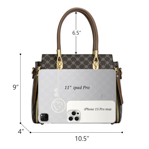 Image of KKXIU Women Satchel Purses and Handbags Handle Shoulder Bag | Stylish Womens Satchel Handbags Purse Crossbody Purses for Women