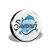 Produktbild Tire Cover Tire Cover Wheel Covers,Abstract Summer Lettering With Fish And Dolphin With Color Splashes Image,for SUV Truck Camper Travel Trailer Accessories(14,15,16,17 Inch),Tire Cover size14inches