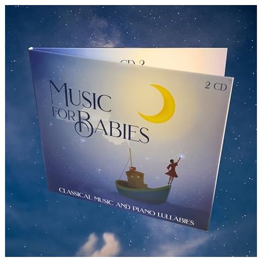 2 CD Música para bebés - El efecto Mozart, Música clásica para piano, Ninna nanna, Canción de cuna, Música para dormir