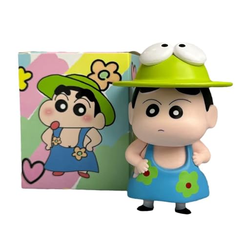 クレヨンしんちゃん 装飾品 クレヨンしんちゃん フィギュア PVC 12cm 可愛い おしゃれ 人気 色分け済みプラモデル 贈り物 人形フィギュア 男の子 女の子のおもちゃ誕生日ギフト 卓上 玩具