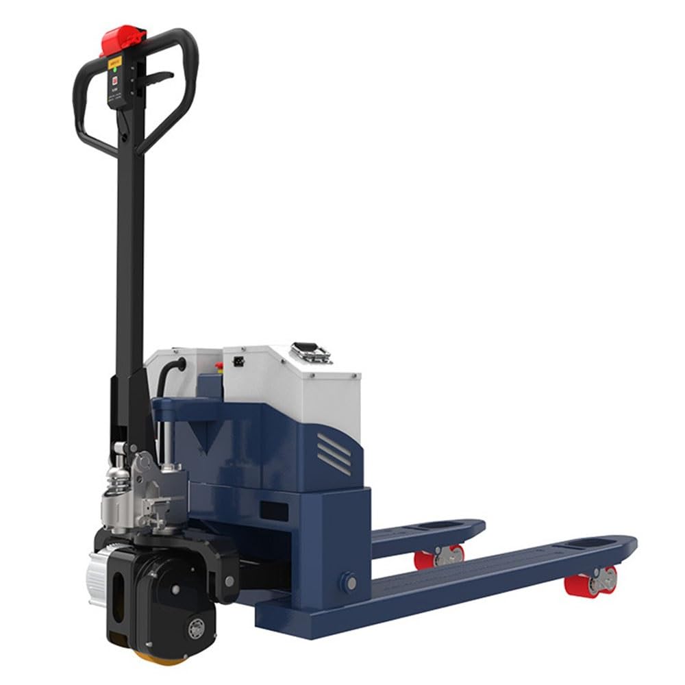 Pallet Truck Electric Pallet Jack 6600Lbs Capacity Walkie Powered Lithium Battery Truck for Narrow Space Warehouse(55cm)