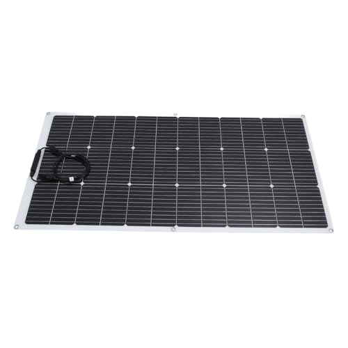 Generic Portable Solar Panel Charger for RVs Yachts and Cars, Semi Flexible Design, Durable EVA Material, IP65 (POW-LTW 120W)