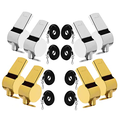 BESPORTBLE 16 silbatos metálicos para exteriores miniatura 7