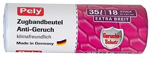 Pely 8515 - Sacchetti con Band di immondizia, 35