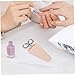 Mikinona 4pcs Cuticle Scissors Protector Soft Pu Leather Cover for Cuticle Nippers Beauty Scissors and Manicure Tools Stylish and Durable for Nail Care Professionals