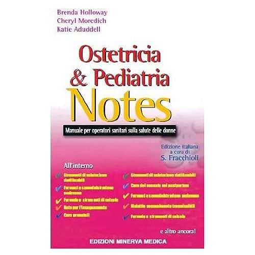 Design creativo Minerva Ostetricia & pediatria notes. Manuale per operatori sanitari sulla salute delle donne