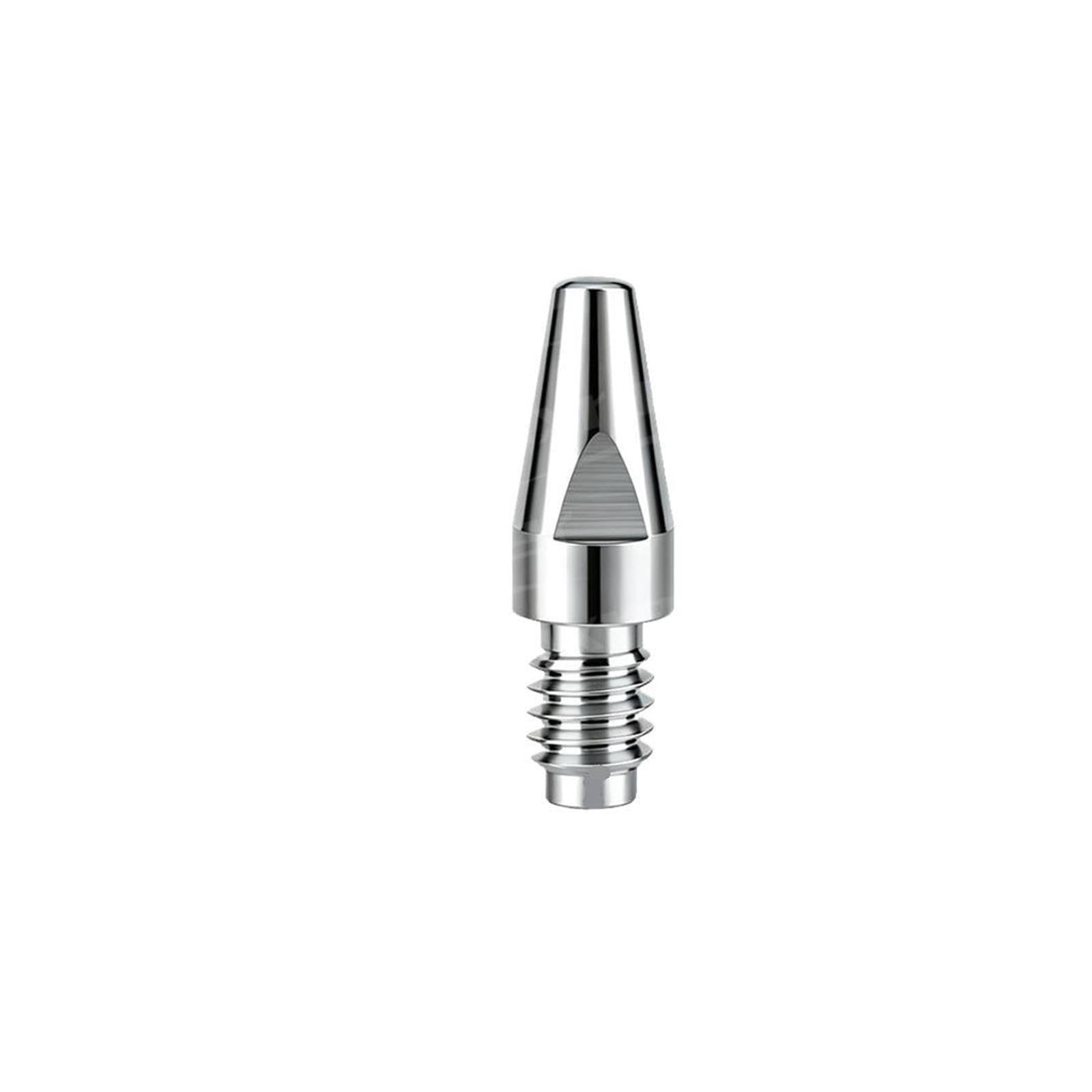 MIG MAG GMAW Punta di contatto M8x1,5 Filettatura M8x32mm Testa di saldatura standard(0.8mm(0.030),Silver Plate,10 Pcs)
