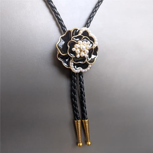 Image of Animal & Plant Bola Tie Bolo Tie Wedding Necklace for Men Women Groomsmen Western Cowboy Necktie