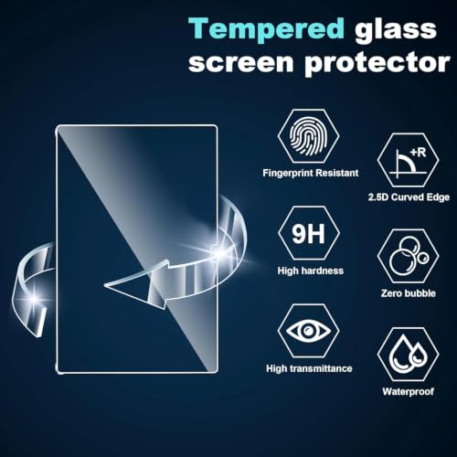 Funda Red Magic Astra 2 protector de pantalla vidrio templado 9H kit 2