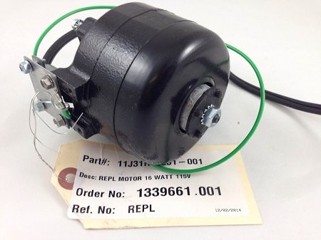 Beacon Morris J31R08361-001 Fan Motor, Morrill Motors SP-B16EMR12