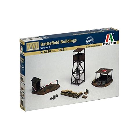 Italeri 6130 WW2 Battlefield Buildings - 1/72 Plastic Model Kit Cover