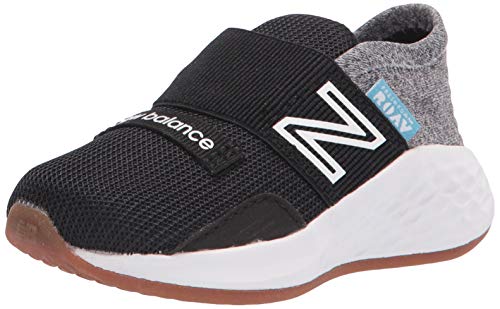 New Balance Baby Boys Fresh Foam Roav V1 Slip-On Sneaker, Black/Light Aluminum, 11 Little Kid Us #TOP18