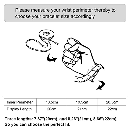 Hisatan Custom Mens Bracelet 1-9 Names Beads, Personalized Genuine Braided Leather Id Bracelets For Dad Son Husband Boyfriend Brother Grandson Grandpa Uncle Nephew For Fathers Day Birthday Anniversary #TOP5