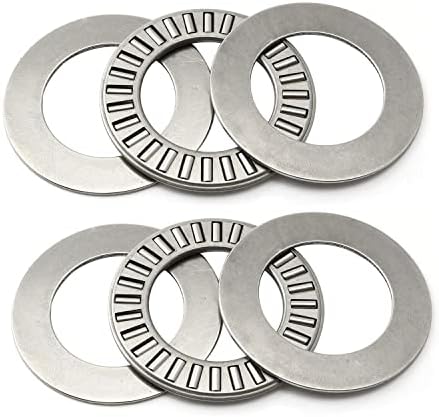 PZRT 2 Sets Thrust Needle Roller Bearings NTA1220+2TRA Thrust Needle Roller Bearing with Two Washers