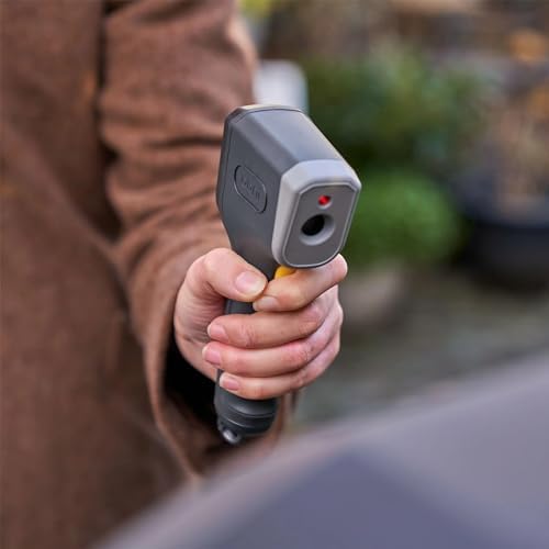 Digital Infrared Thermometer Gun - Instand Read Digital Thermometer with LCD Display, for Indoor and Outdoor Cooking, Barbecue Laser Thermometer