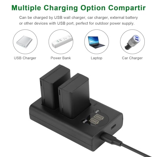 Batería Shentec EN-EL25 para cámaras Nikon Z y serie MH-32 - Fernando Cortés Batería Shentec EN-EL25 para cámaras Nikon Z y serie MH-32 - Fernando Cortés