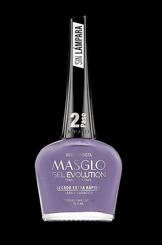Miniatura 3 de MASGLO GEL EVOLUTION - Esmalte de uñas efecto gel, no requiere lámpara UV/Led, duración de hasta 12 días, 3 tonos de colores – Effecto Gel sin