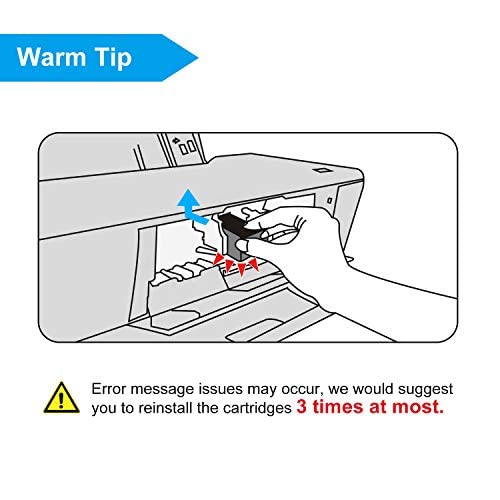 Lxtek Remanufactured Ink Cartridge Replacement For Hp 61Xl 61 Xl To Compatible With Envy 4500 5530 5535 5534, Deskjet 2540 1010 1000, Officejet 4630 2620 4635 Printer (High Yield, 2 Black) #TOP4