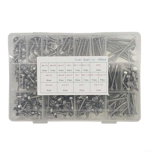 Vis cruciforme autoperceuse acier inoxydable 410 pour assemblage bois - 2