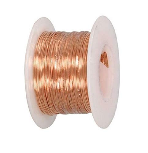 Bare Copper Wire/Choose : 10 Ga To 30 Ga (30 Ga -150 Ft Spool)