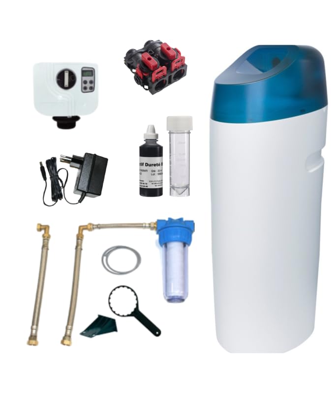 Adoucisseur d'eau 18L Vanne Canature complet avec...