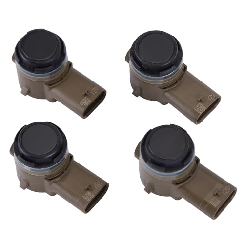 moseiny 4PCS Bumper Parking Sensor Compatible for Ford Bronco F-150 2021 LU5Z-15K859-AAPTM Car Bumper Reverse PDC Parking Assist Sensor, Reverse Backup Parking Bumper Park Assist Object Sensor
