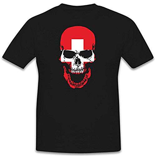 T-shirt Skull Crâne anti-transpiration Copytec Suisse Wonderland pour rester au frais