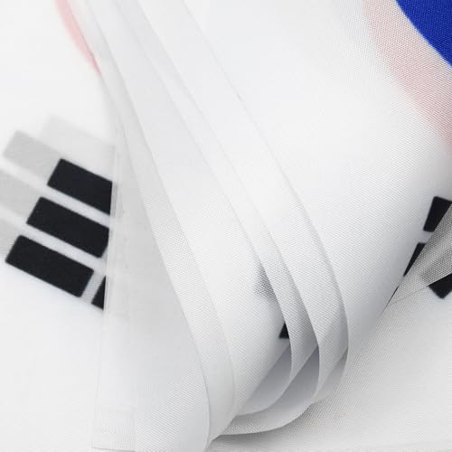 Image of AZ FLAG South Korea 6 meters BUNTING Flag 20 flags 9'' x 6'' - South Korean STRING flags 15 x 21 cm