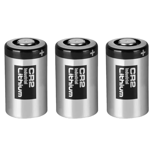DUDUTANG 3個 CR2 3V 850mAh 交換用バッテリー 充電不可使い捨てリチウム電池 警報システム用