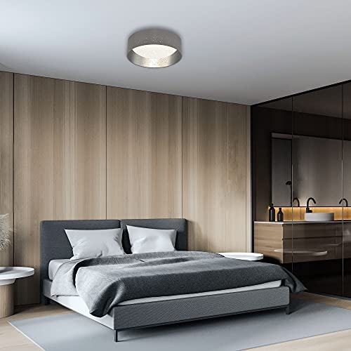 Luce A Soffitto A Led Stea Scello, Ø 32 Cm, 12 W, Grigio-Silver - 5