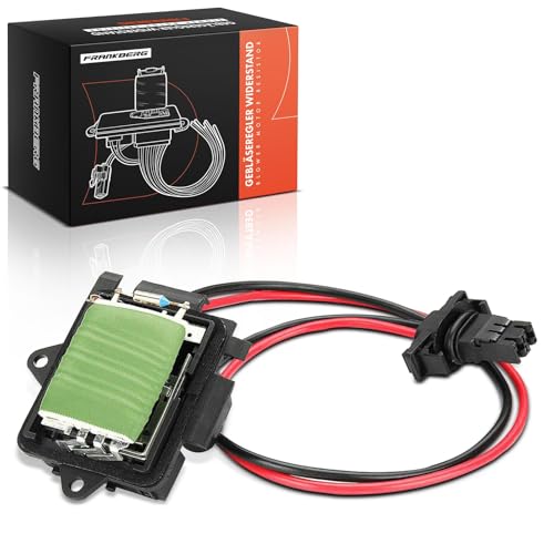 Frankberg Resistencia del Motor del ventilador del calentador Compatible con Primastar Bus X83 Vivaro J7 F7 E7 M.e.g.a.n.e Scenic JA0/1 FA0 Trafic II JL FL EL 1998-2019 7701046941