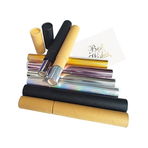 DIY Hand Craft Holographic Toner Reactive foil laminator