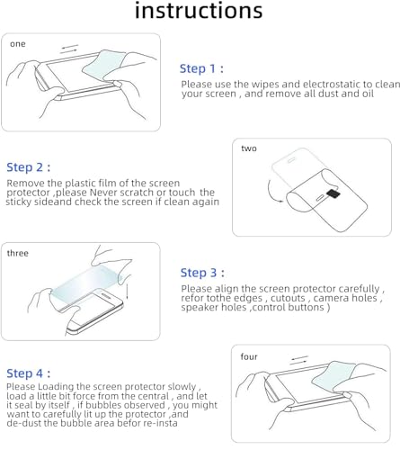 Image of TMG Screen Protector for PS Vita 2000, Premium HD Clear 9H Tempered Glass Screen Protective for Ps Vita PSV 2000-Max Clarity and Touch Accuracy