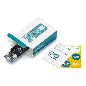 Arduino MKR WiFi 1010 [ABX00023] – 32-bit ARM Cortex-M0+, WiFi & Bluetooth Connectivity, 250KB Flash, 32KB SRAM, Secure Element, 14 Digital I/O Pins, 6 Analog Inputs, Compatible with Arduino IDE