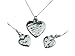 10th Anniversary Pure Tin Pendant and Earring Set