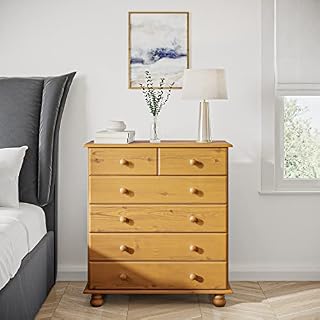 Hamilton 2+4 Chest of Drawers in Pine