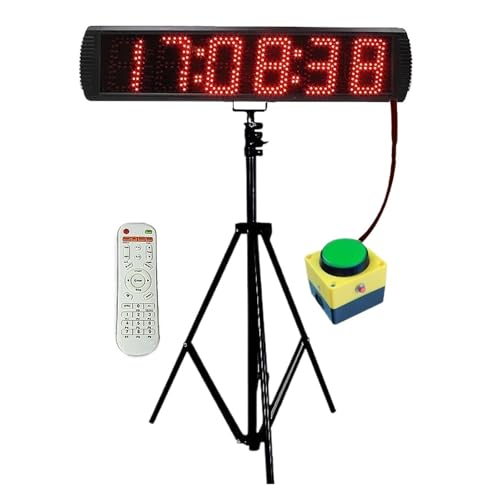 5�C���` LED ���[�X�^�C�~���O�N���b�N�A�����j���O�C�x���g�p��6���W���^�C�}�[�A�J�E���g�_�E��&�J�E���g�A�b�v�X�g�b�v�E�H�b�`�A12/24���ԃ��A���^�C���N���b�N �����̃��[�h(Suit B)