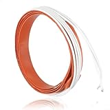 12V 150W Silicone Heated Windshield Strip – Flexible Thermal Heating Pad Tape for Windshield Wiper, Vehicle De-icing, Snow & Ice Removal