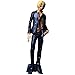 WANSHI One Piece Sanji Stand Figure, 29 cm, travestimento da sigaretta Sanji Anime in PVC, decorazione da ufficio