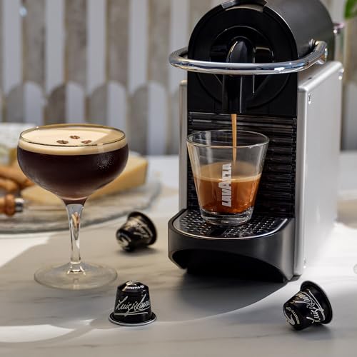 Lavazza Lavazza Ristretto Noble Dark Roast Coffee Capsules Compatible with Nespresso Original Machines, Ristretto, 10 Count (Pack of 6)