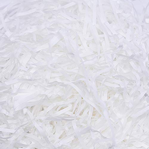 MZMing 200 gramos Papel Triturado de Rafia Cesta de Rafia Papel de...