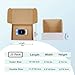 WIFTREY 12x9x4 Inches Shipping Boxes White Set of 25, 12 x 9 x 4 Corrugated Cardboard Box for Packaging Small Business, Moving, Literature Mailer