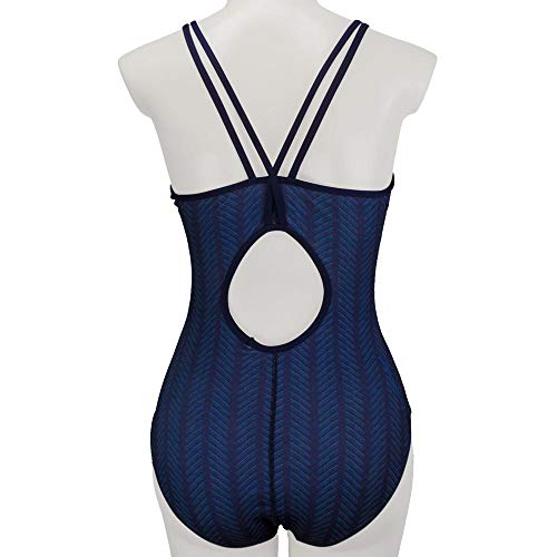 Speedo Maillot Galaxy, Maio Feminino, Azul (Marinho), 38