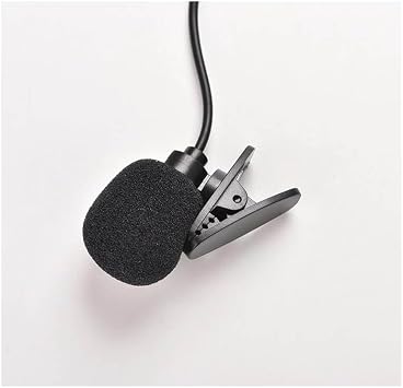 4 Pin 3.5 MM Telefon Bilgisayar Kamera İçin Yaka Mikrofonu