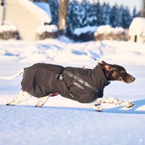 Non-stop dogwear Isolierte Trekkingjacke – Schwarz – 30