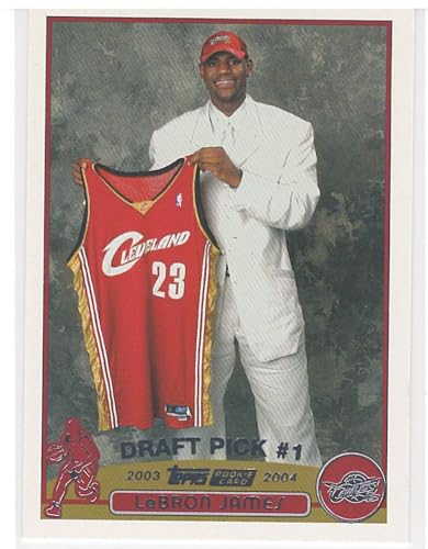 2003 Topps LeBron James Rookie Card