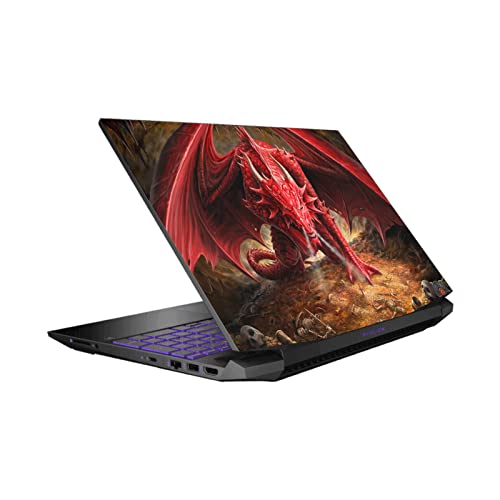Couverture autocollante HP Pavilion 15.6 protection vinyle design Anne Stokes