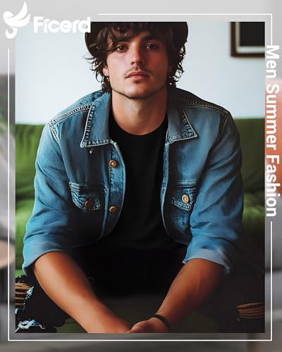 Ficerd Men's Big and Tall Shirt Short Sleeve Summer Cotton Tee Crew Neck Oversize Top Casual Loose Fit Knitted T Shirt M-7XL3